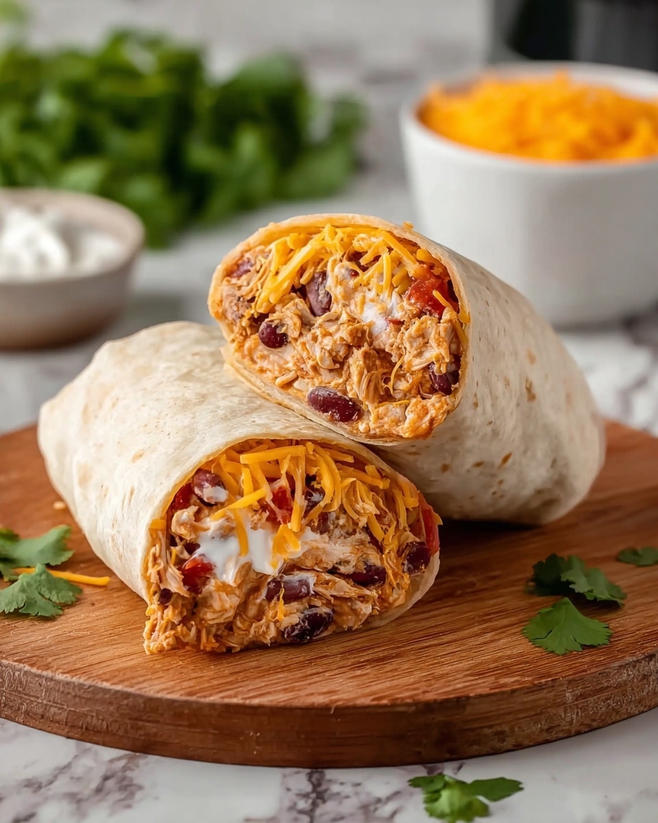 Slow Cooker Chicken Burrito Filling Recipe