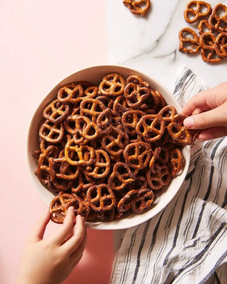 Cinnamon Sugar Soft Pretzels Recipe