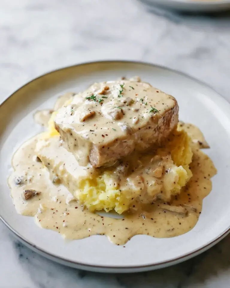 Crockpot Ranch Pork Chops with Baby Potatoes Recipe