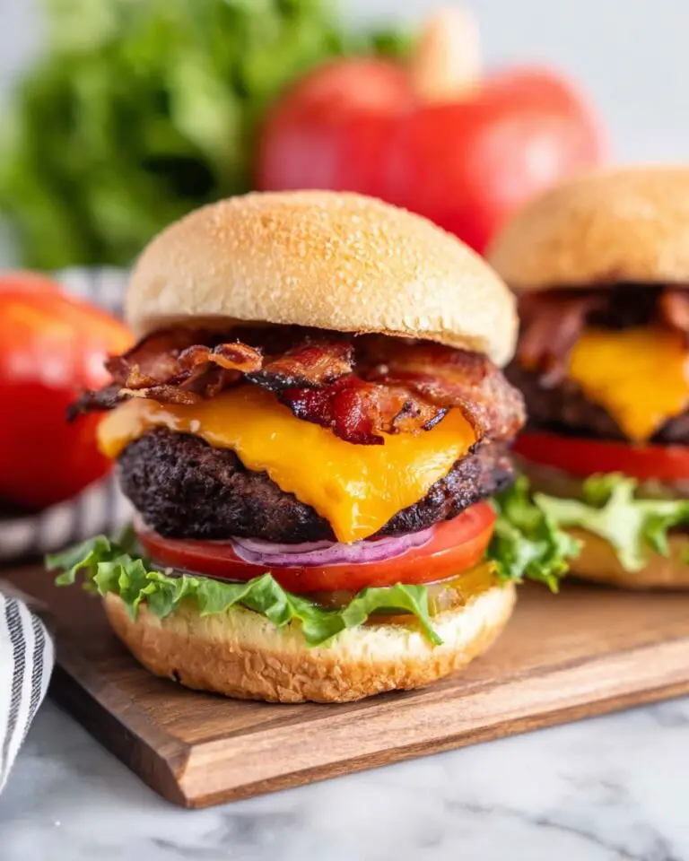 Best Hamburgers in the Air Fryer Recipe