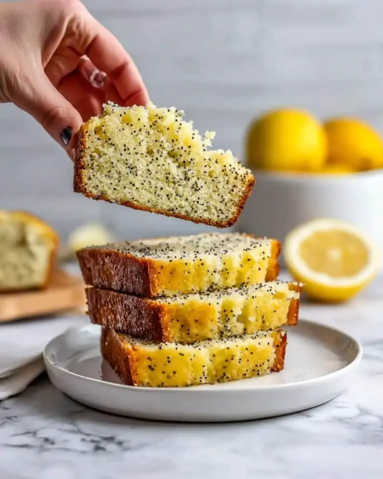 Lemon Poppy Seed Bread with Citrus Glaze Recipe