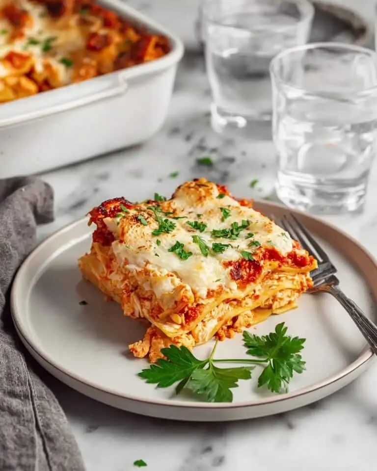 Chicken Potato Casserole with Bechamel Sauce Recipe