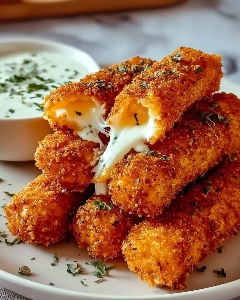 Buffalo Chicken Mozzarella Sticks for Spicy Snack Lovers Recipe