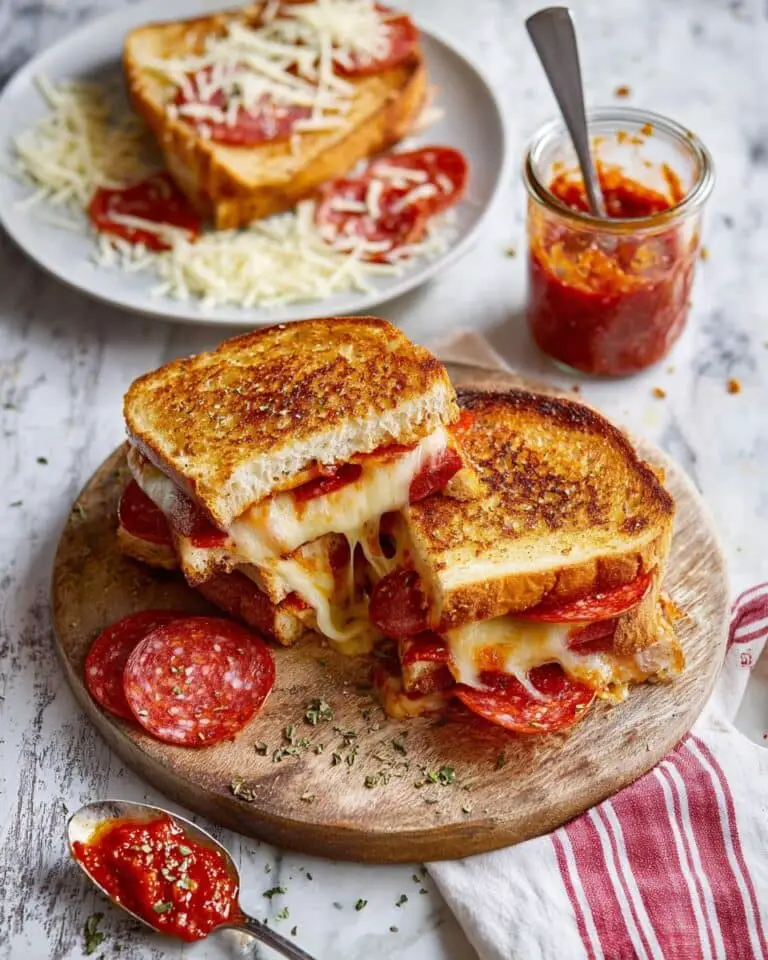 Pizza Grilled Cheese Sandwich Recipe