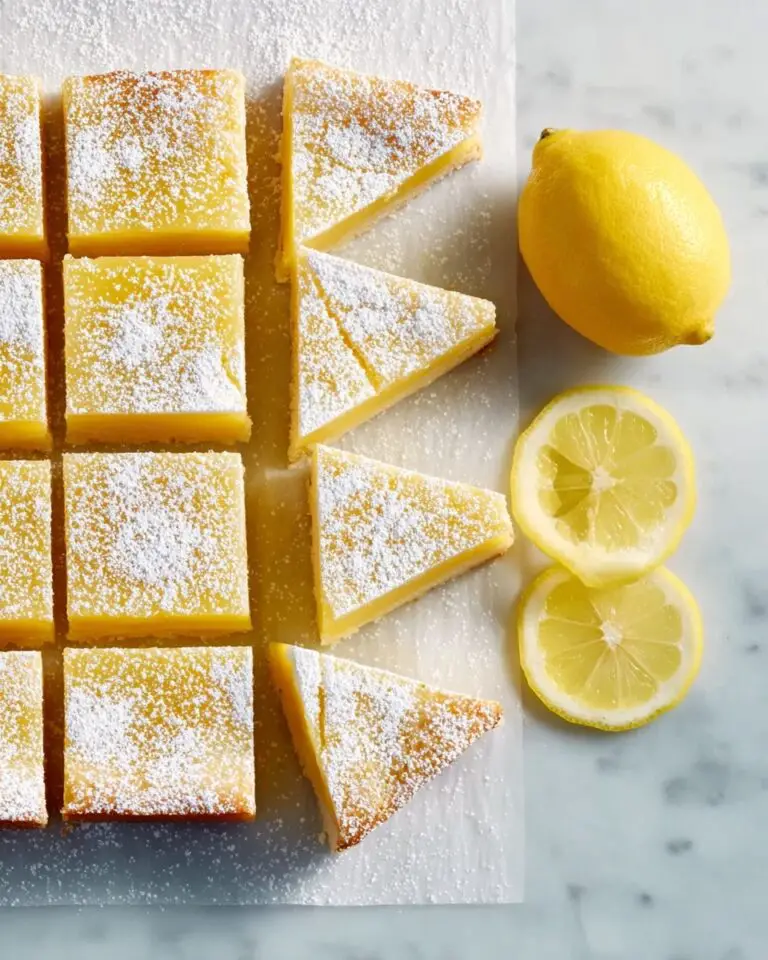 Meyer Lemon Bars Recipe