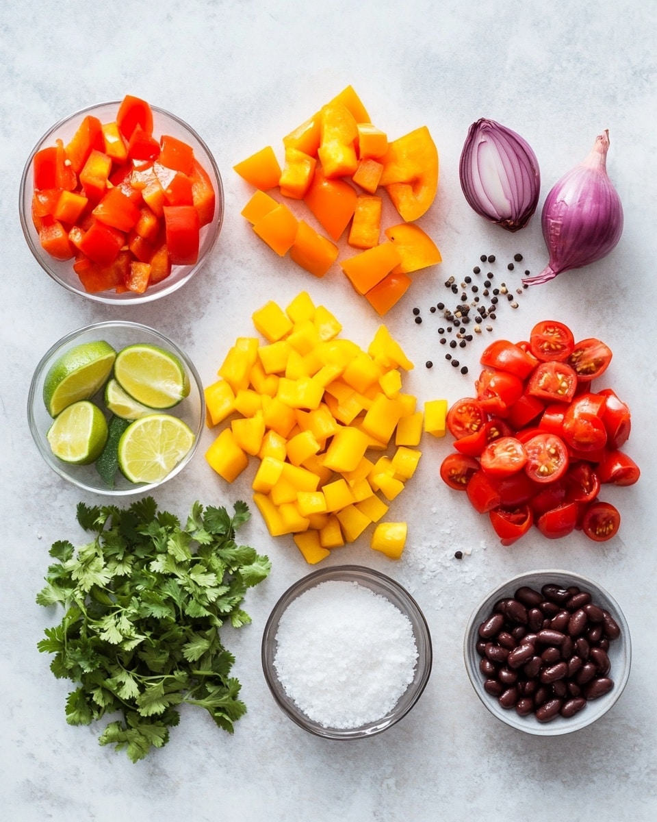 The image shows three large burritos stacked on a brown plate, each burrito wrapped in a light-colored tortilla with small brown spots and garnished with small green cilantro leaves on top. Behind the plate, there is a white bowl with thick orange sauce and a silver spoon inside. To the left, a metal pan contains cooked ground meat with a rich brown color. In the foreground, roasted potatoes with a crispy golden brown color and browned edges are on parchment paper, accompanied by small pieces of red bell pepper. A halved lime with bright green skin is placed near the plate, and fresh green parsley sits on a small plate to the right. The entire setup is on a white marbled surface with some scattered green cilantro leaves. Photo taken with an iphone --ar 4:5 --v 7