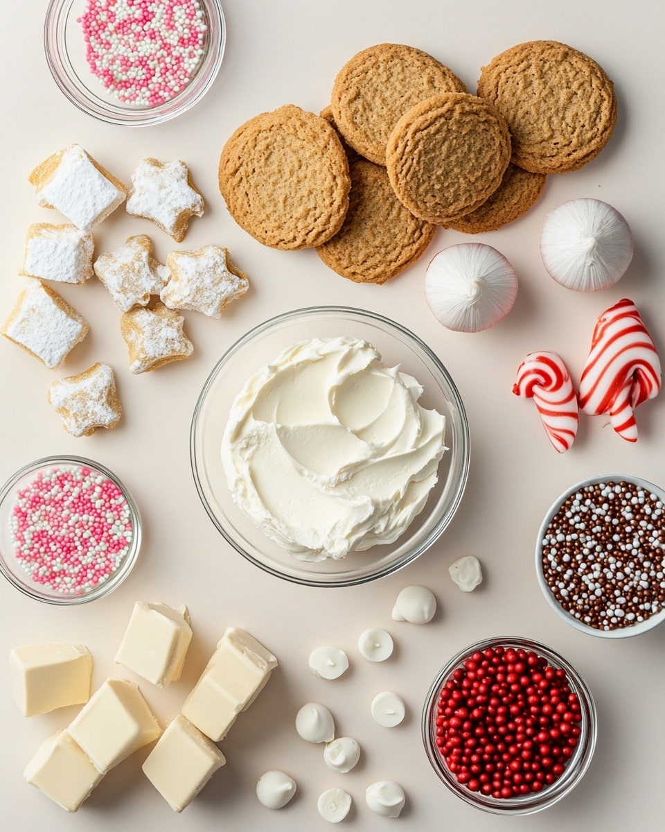This image shows several round dessert balls placed on a white marbled surface. Each ball is coated with a smooth white layer and topped with crumbled light brown pieces. One dessert ball is sliced in half at the front, revealing a dense, textured, dark brown inside layer. The scattered crumbs add a rustic touch around the balls, and the soft focus background keeps the attention on the sweets in the front. photo taken with an iphone --ar 4:5 --v 7