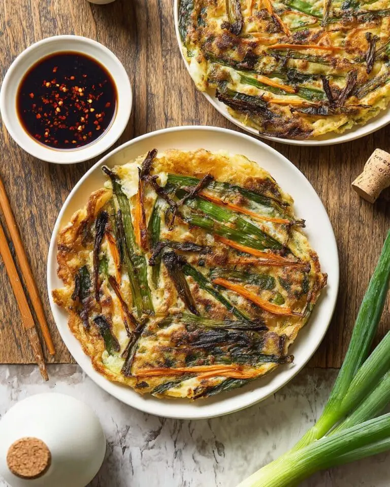 Pajeon (Korean Scallion Pancakes) Recipe