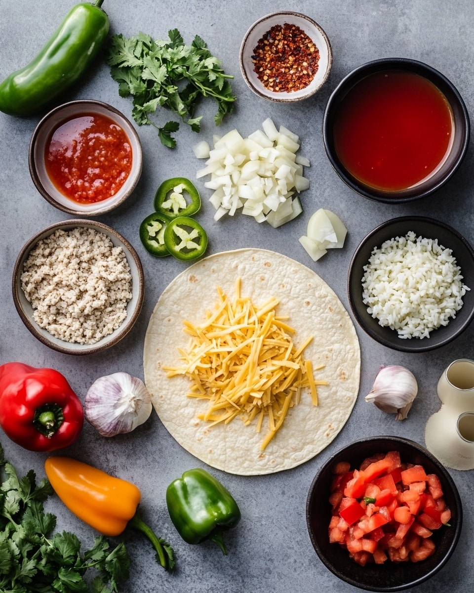 A close-up of a half-cut wrap held by a woman's hand with a ring, showing three main layers inside: a thin outer pale beige tortilla layer, a middle greenish creamy layer, and an inner mixture layer with textured brown and black beans along with light brown cooked grains on the right side. The background is blurred with a white marbled texture and an out-of-focus white bowl containing green sauce. Photo taken with an iphone --ar 4:5 --v 7