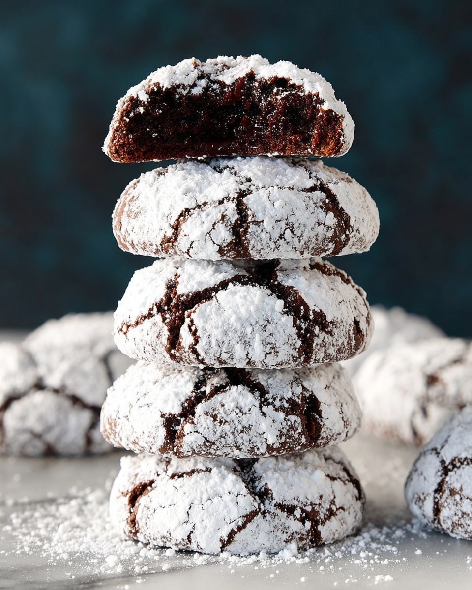 The BEST Chocolate Crinkle Cookies Recipe