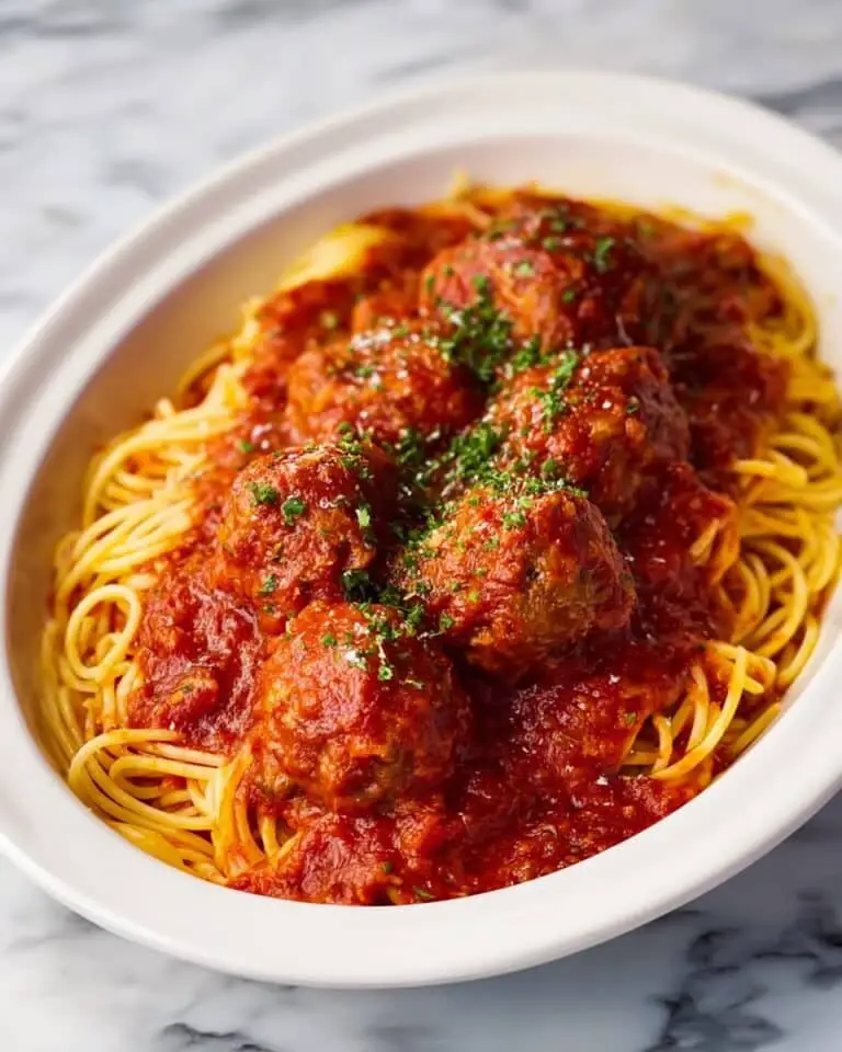 Slow Cooker Spaghetti and Meatballs Recipe