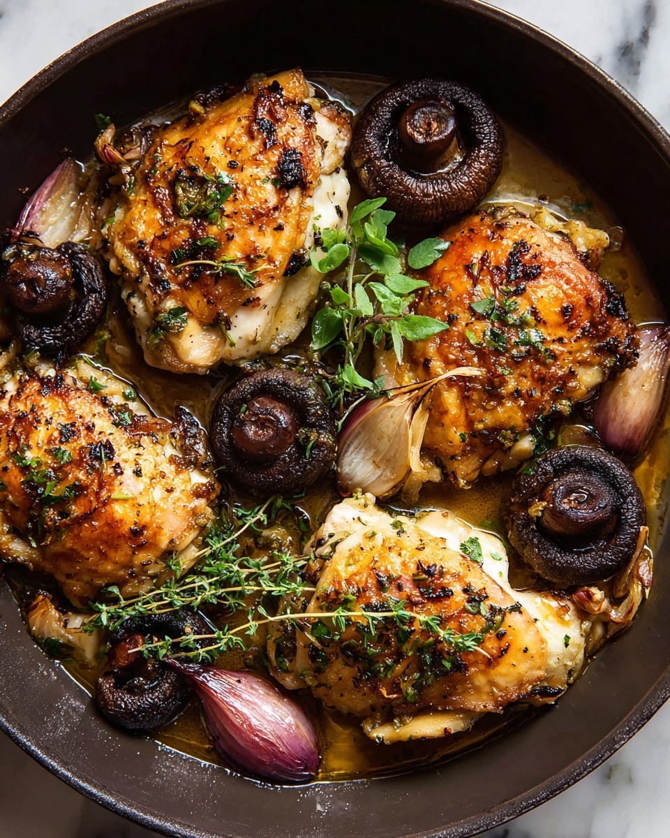 Herbed Ricotta Stuffed Chicken in Cider Pan Sauce with Mashed Cauliflower Recipe