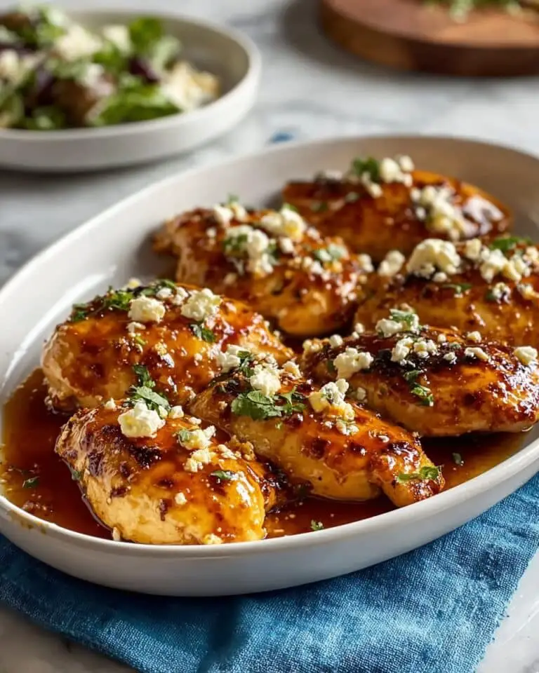 Hot Honey Feta Chicken Recipe