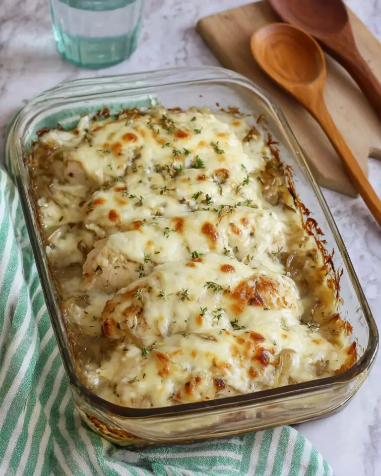 French Onion Chicken Bake Recipe