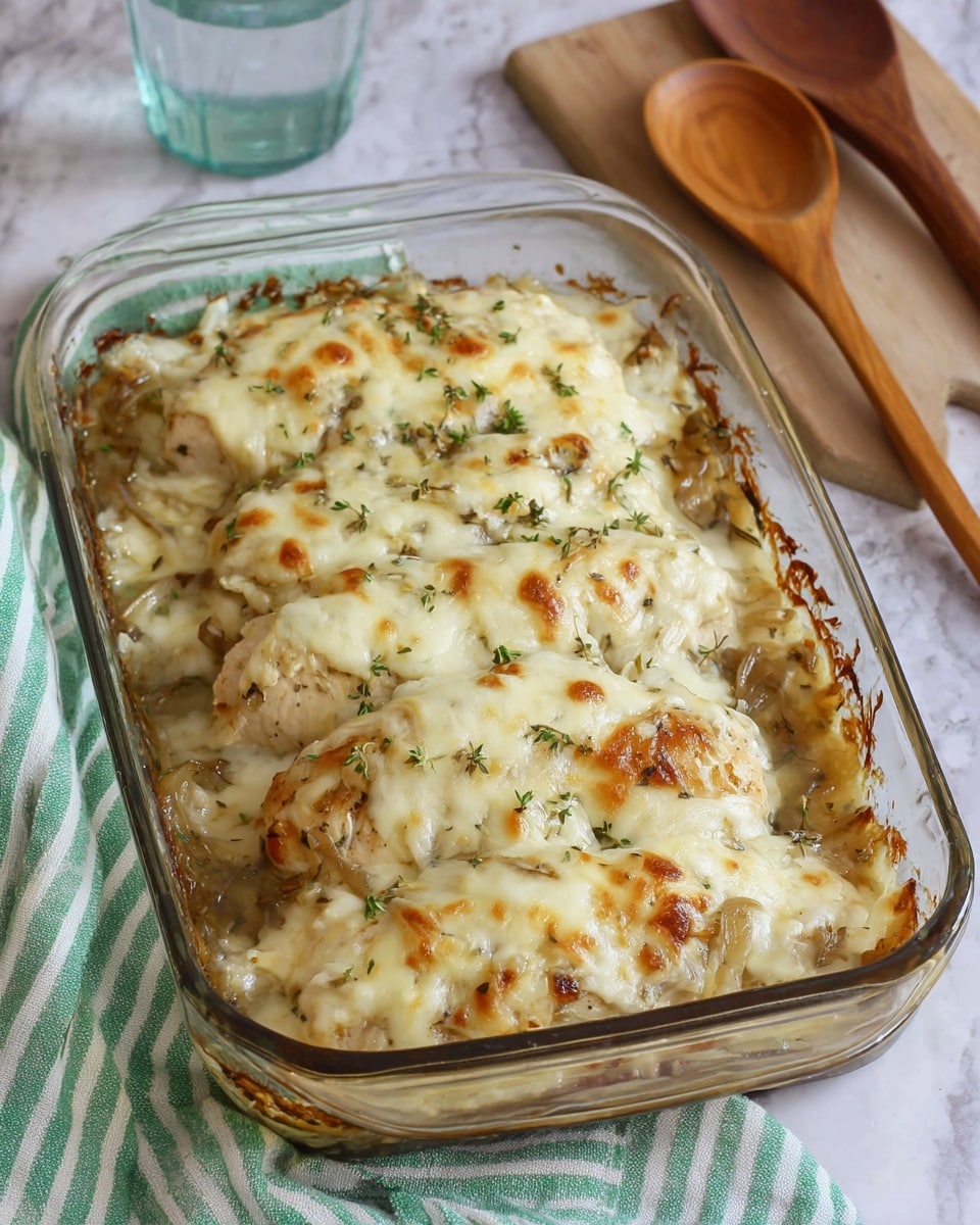 French Onion Chicken Bake Recipe