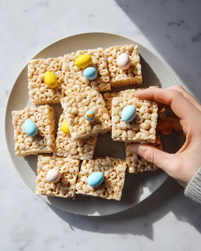 Easter Mini Egg Rice Krispie Treats Recipe