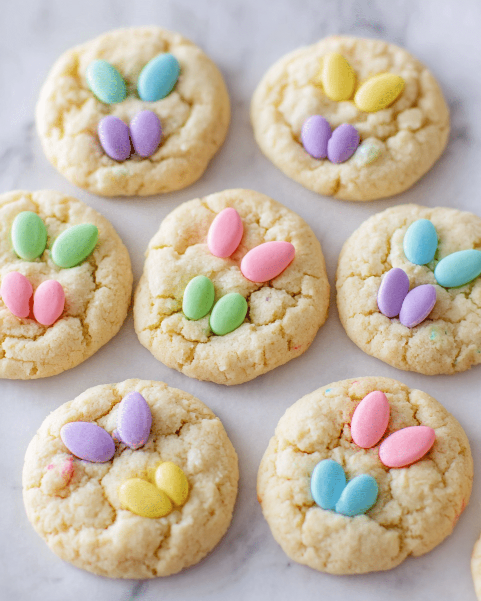 Easter M&M Cookies Recipe