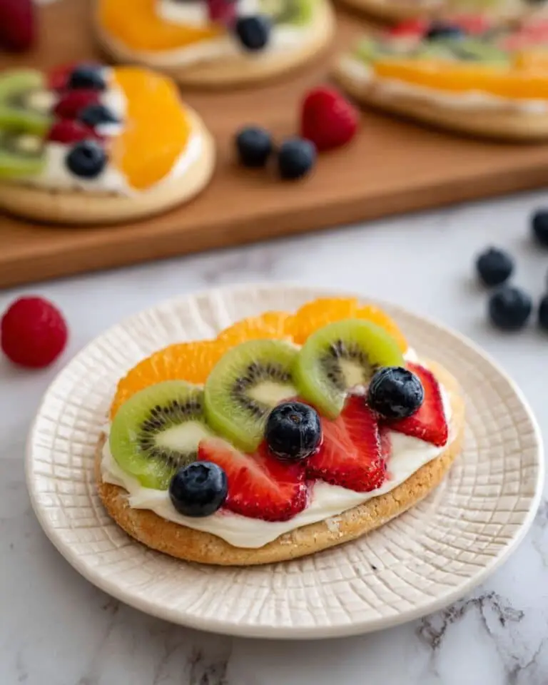 Egg Fruit Cookies with Cream Cheese Frosting and Fresh Berries Recipe