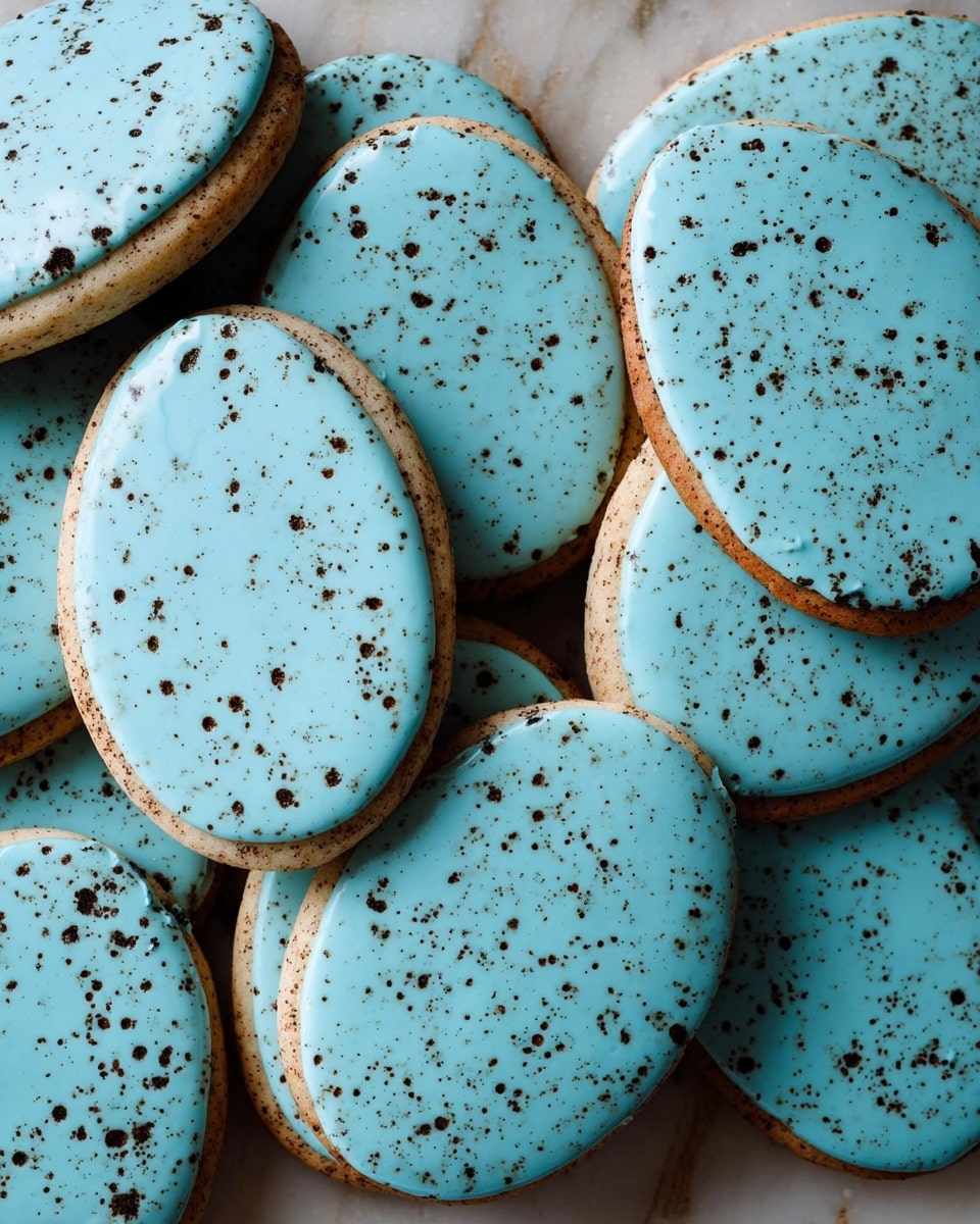 Speckled Egg Cookies Recipe