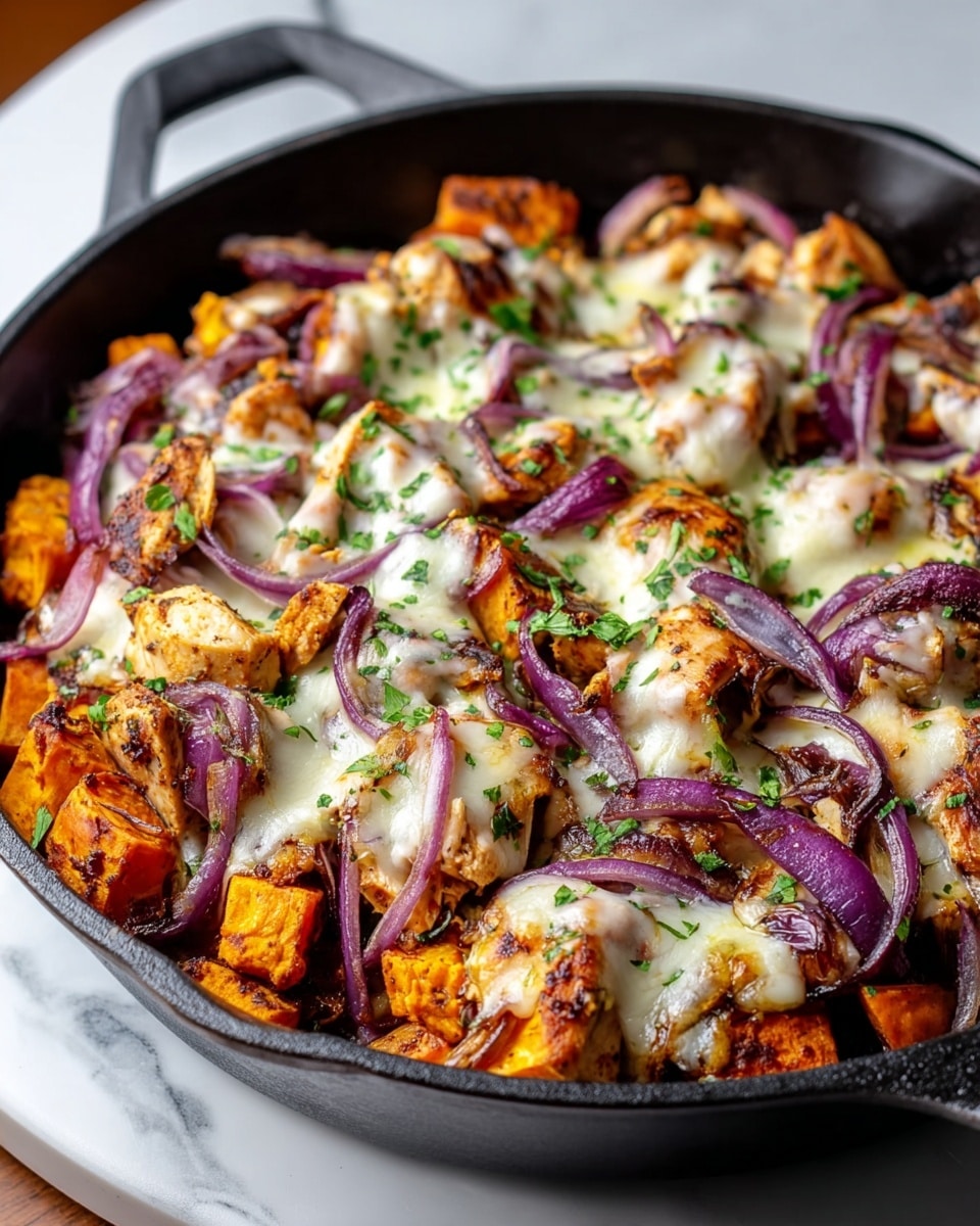 BBQ Chicken Sweet Potato Skillet Recipe
