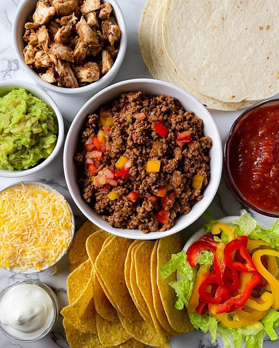 Taco Charcuterie Board Recipe