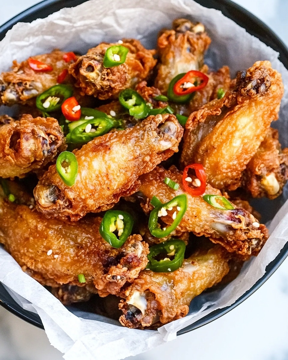 Chinese Salt and Pepper Chicken Wings Recipe