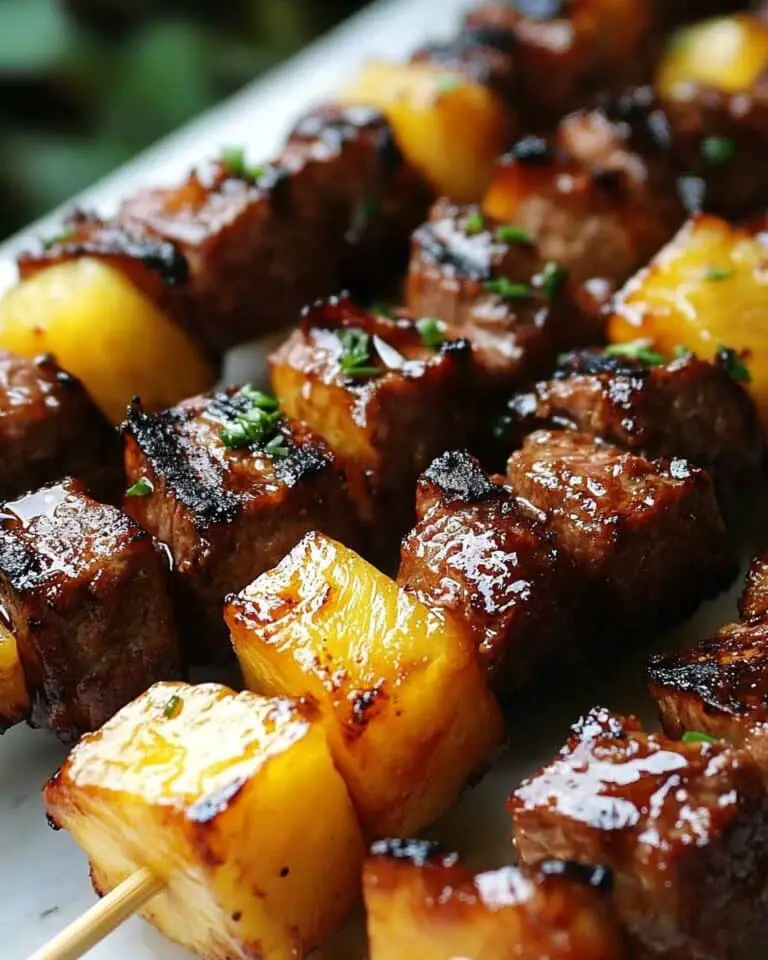 Pineapple BBQ Pork Skewers: A 15-Minute Grilling Dream Recipe