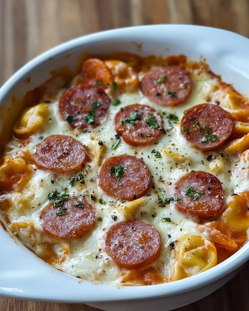 Crockpot Pierogi Casserole with Kielbasa Recipe