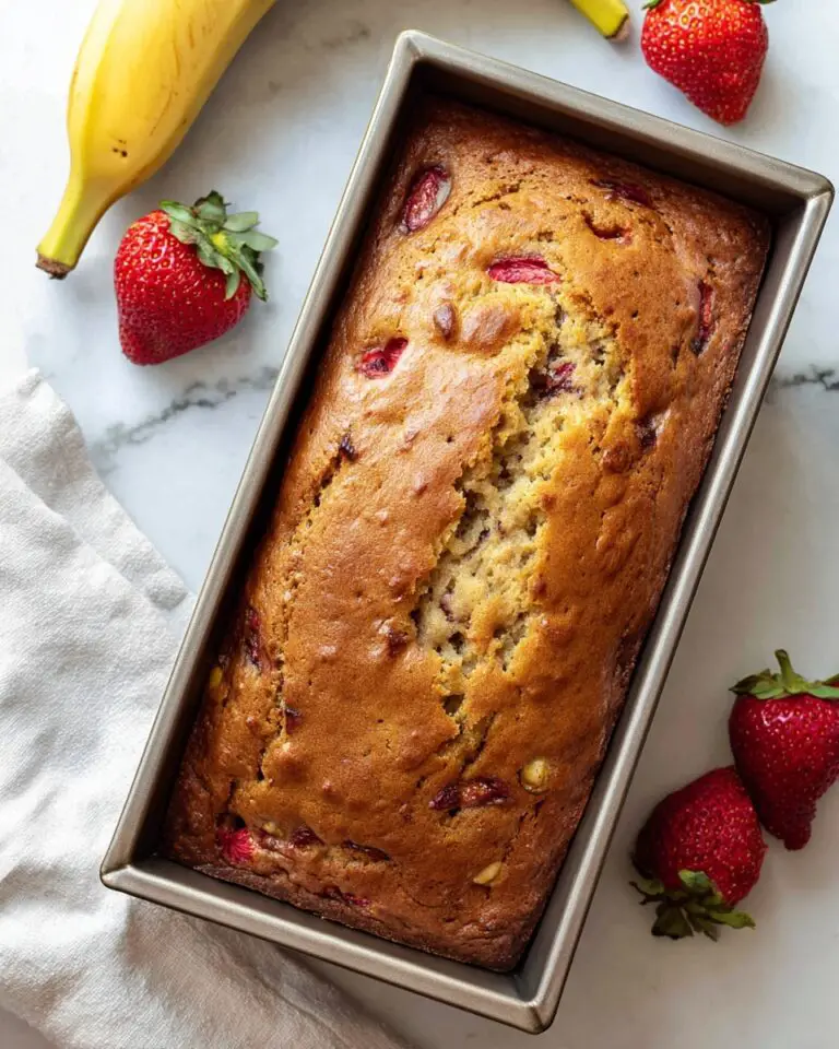 Strawberry Banana Bread Recipe