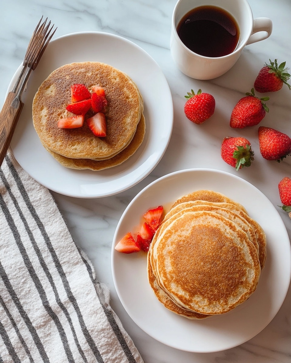 Churro Pancakes with Cinnamon Sugar Coating Recipe