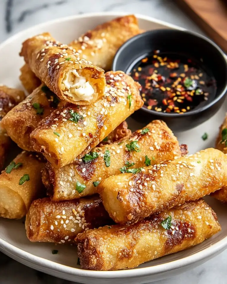 Oven Fried Feta Rolls with Chili Honey Recipe