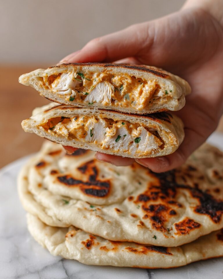Butter Chicken Flatbread Recipe
