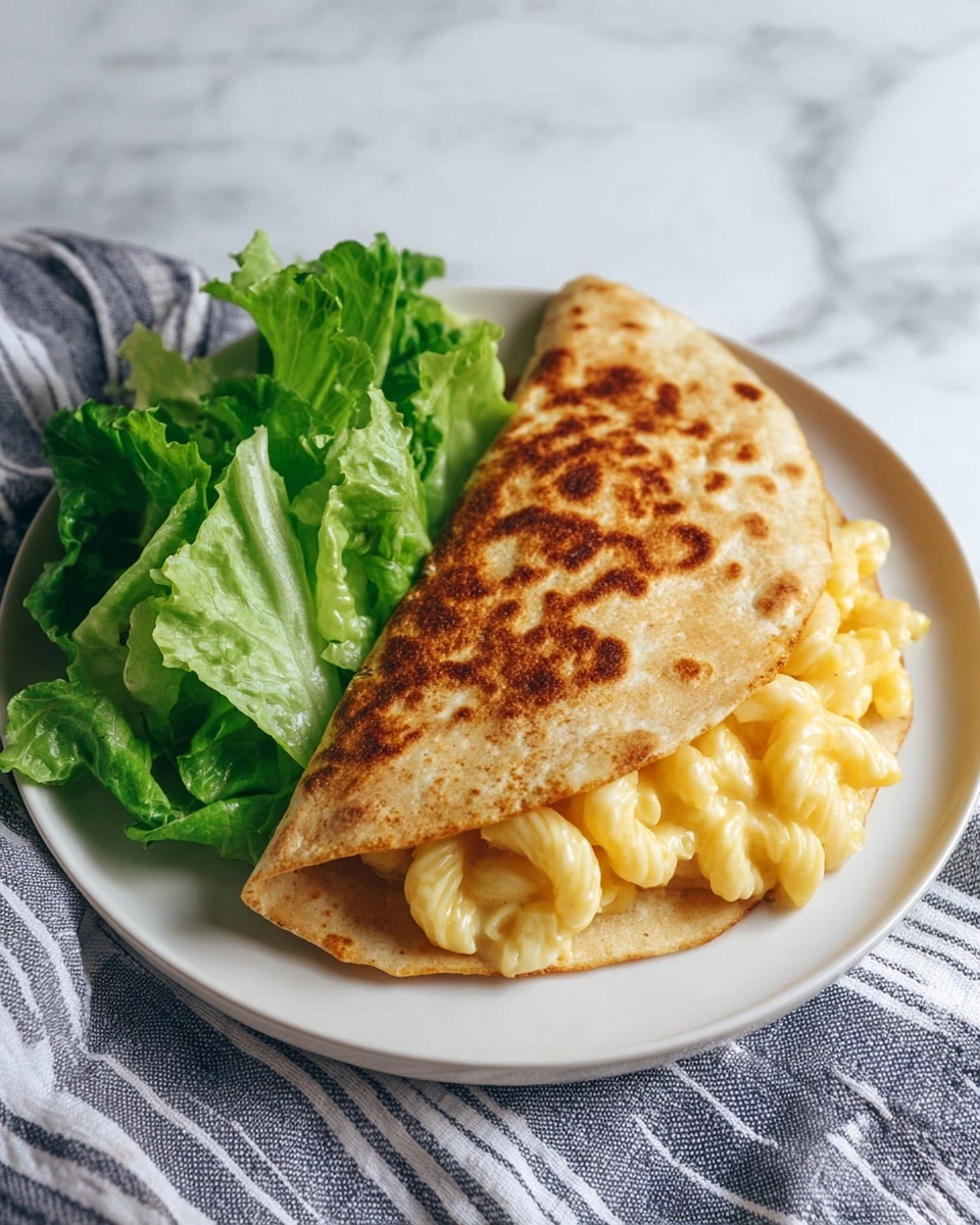 Loaded Mac & Cheese Quesadillas Recipe