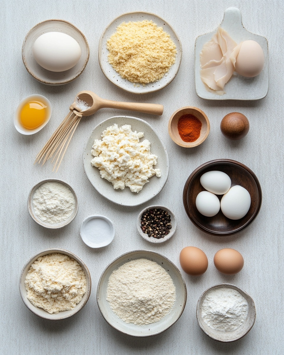 A white and red striped paper container is tipped over on a white marbled surface, spilling numerous small, golden-brown fried pieces with a crispy, textured coating. The fried pieces vary in shape and size, showing a crunchy and uneven surface, some with darker spots adding visual depth. In the blurred background, the top portion of another container with the same white and red stripe pattern is visible, along with a white round bowl filled with a pale yellow dipping sauce on the right side. The overall scene is bright and clean, with the textures and colors of the fried food standing out strongly against the smooth white marbled surface photo taken with an iphone --ar 4:5 --v 7