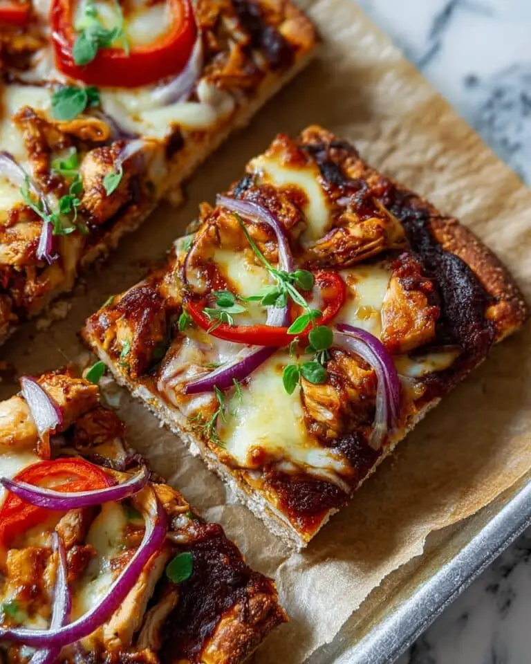BBQ Chicken Flatbreads Recipe