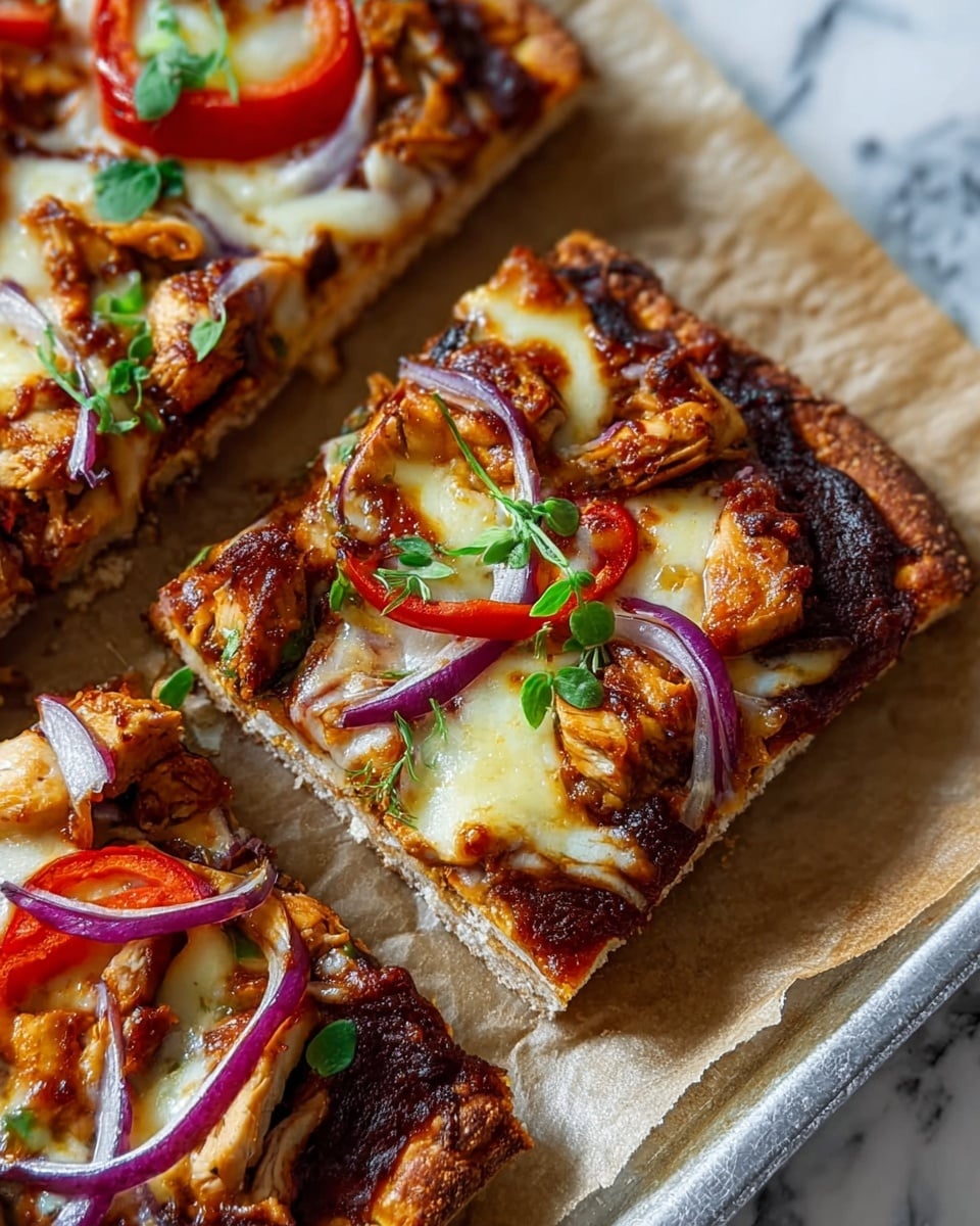 BBQ Chicken Flatbreads Recipe