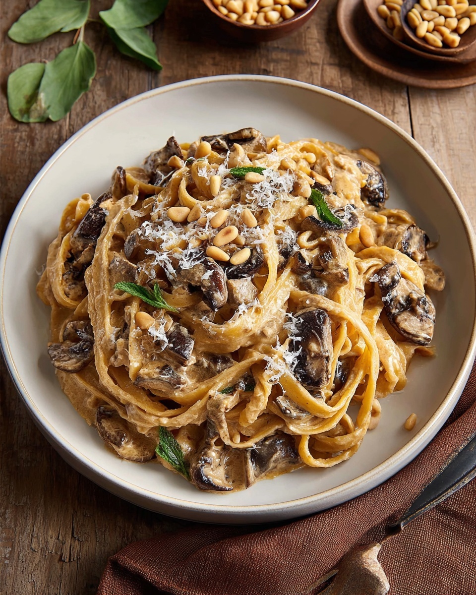 Caramelized Leek and Mushroom Gruyère Pasta Recipe