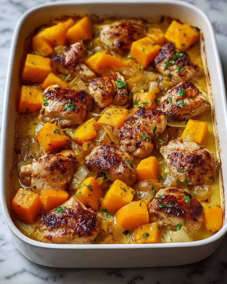 Chicken, Leek and Butternut Squash Bake Recipe