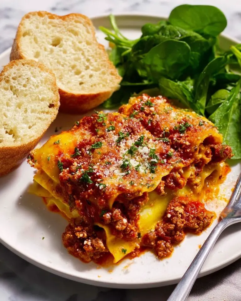 Cheesy Italian Sausage Ravioli Bake Recipe