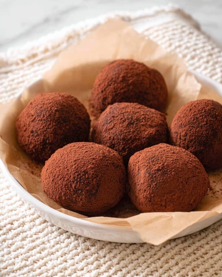 Chocolate Mochi Filled with Chocolate Ganache Recipe