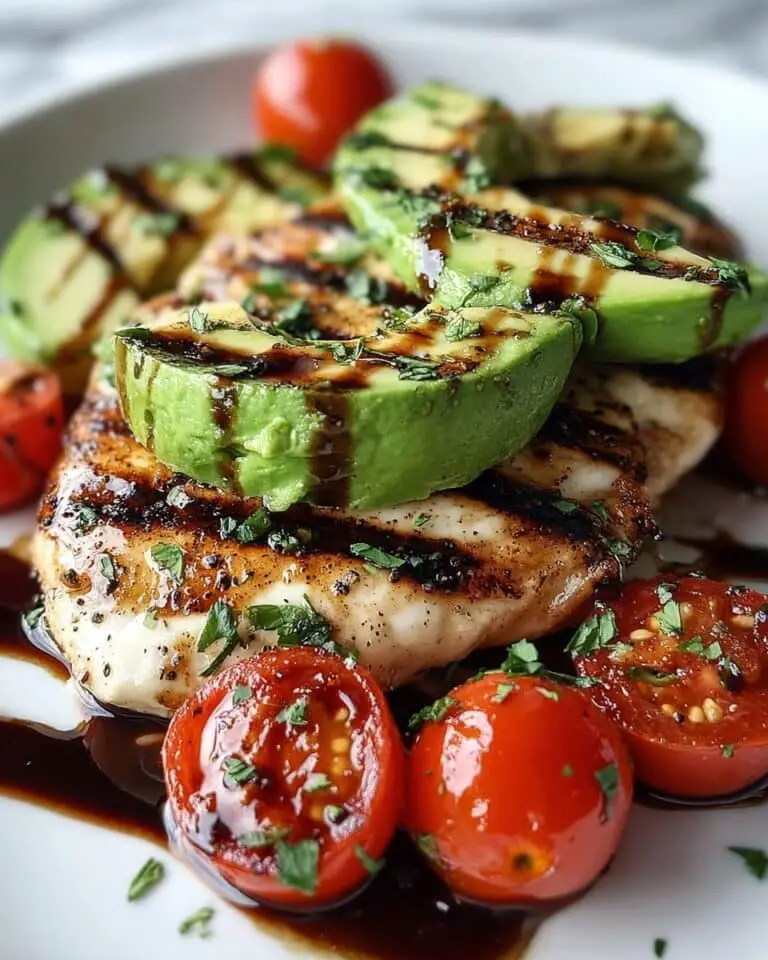 Grilled California Avocado Chicken Recipe