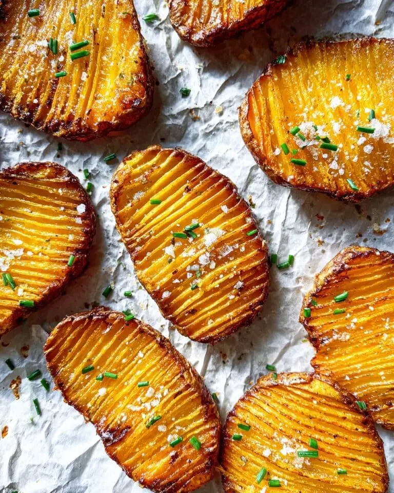 Crispy Accordion Potatoes with Parmesan and Herbes de Provence Recipe