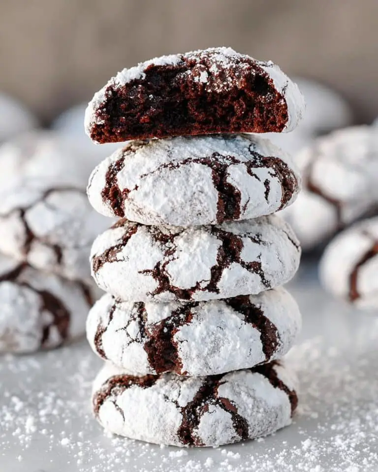 Chocolate Crinkle Cookies Recipe