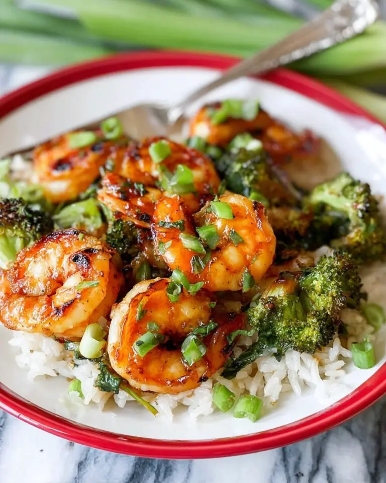 Honey Garlic Butter Shrimp and Broccoli Recipe