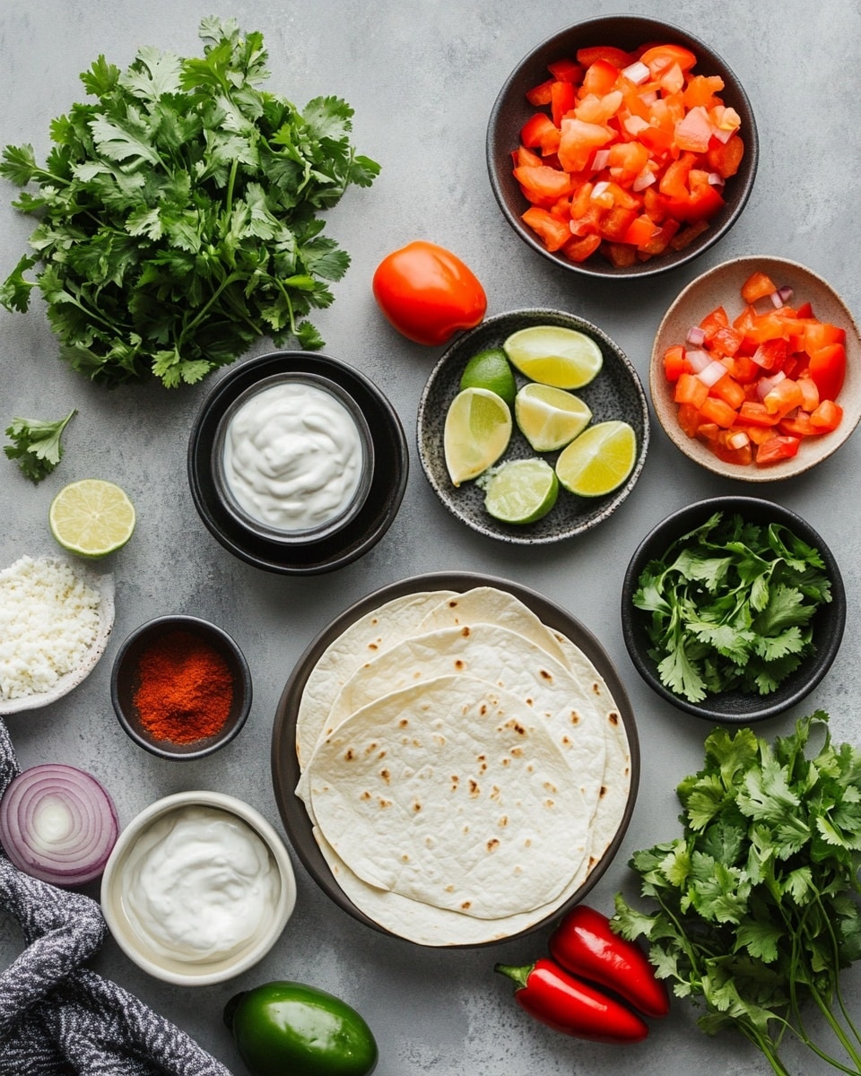 Two tortilla wraps are cut in half, showing three main layers inside each one, starting with light green leafy lettuce as the top layer, followed by a creamy sauce dotted with red tomato pieces, and soft light-brown cooked meat chunks as the base layer. The wraps are pale beige and folded tightly around the fillings. In the background, a woman's hand is seen gently holding one wrap. The entire scene is set on a wooden surface with a white marbled background. photo taken with an iphone --ar 4:5 --v 7