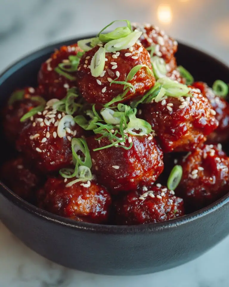 Honey Garlic Meatballs Recipe