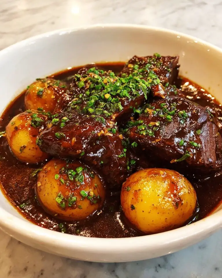 Slow Cooker Garlic Butter Beef with Potatoes Recipe