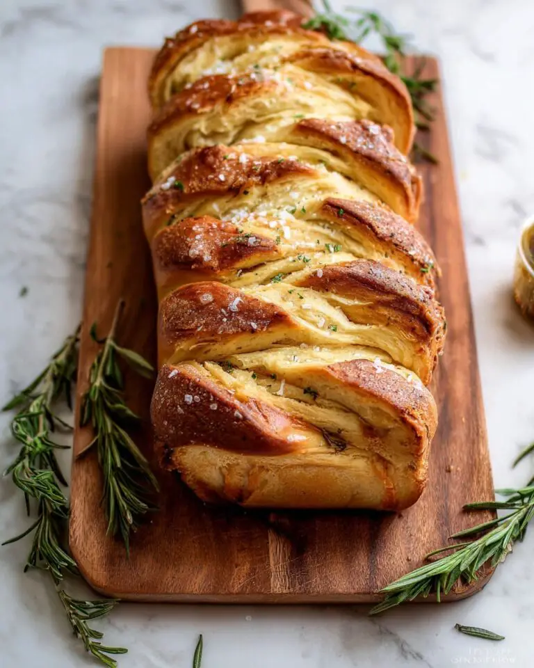 Rosemary Garlic Pull Apart Bread Recipe