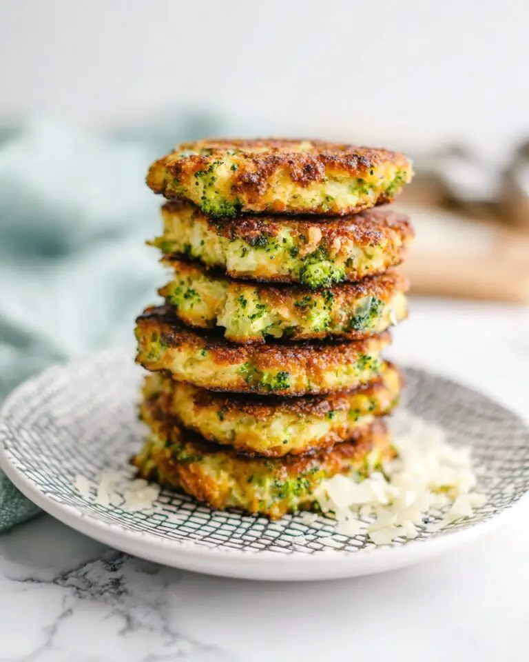 Broccoli Cheddar Fritters Recipe