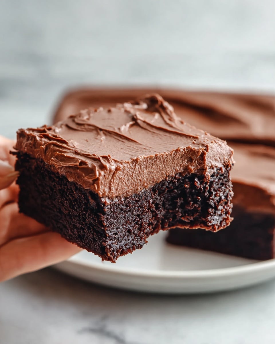 Brownies: Easy & Delicious Chocolate Fudge with Rich Cocoa Frosting Recipe